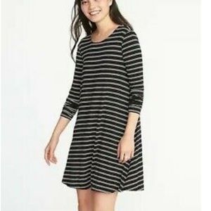 Gently Used Old Navy Long Sleeve Swing Dress